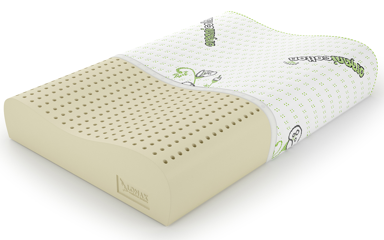 подушка Lonax Organic Ultra Latex Ergo 1 Lonax Organic Ultra Latex Ergo